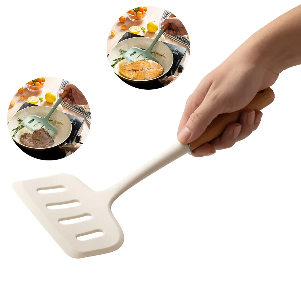 1Pcs Silicone Spatula Wide Mou - огляд і ціна Okonomiyaki Spatula
