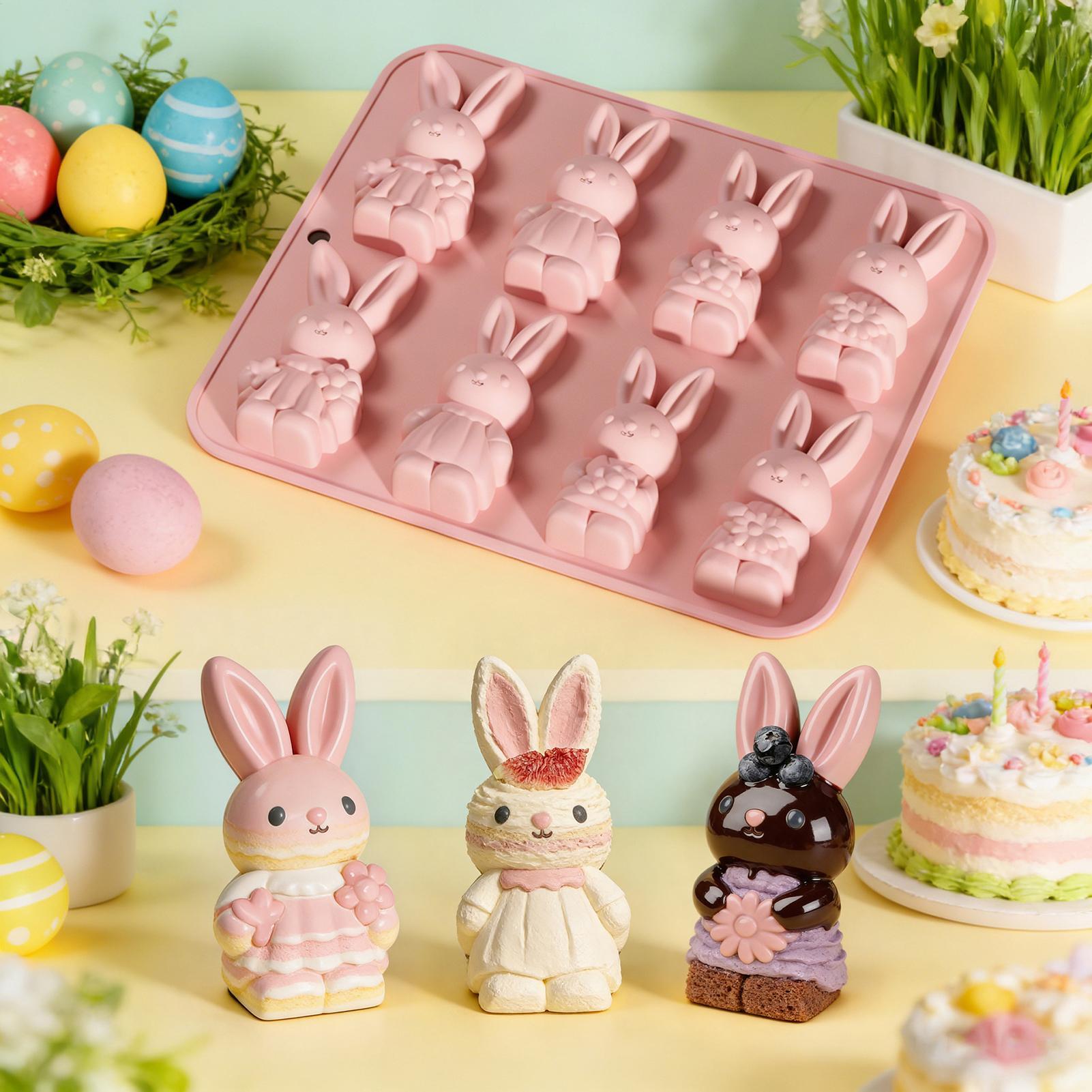 Creative Easter Bunny Silicone - огляд і ціна Bunny Cake Mold